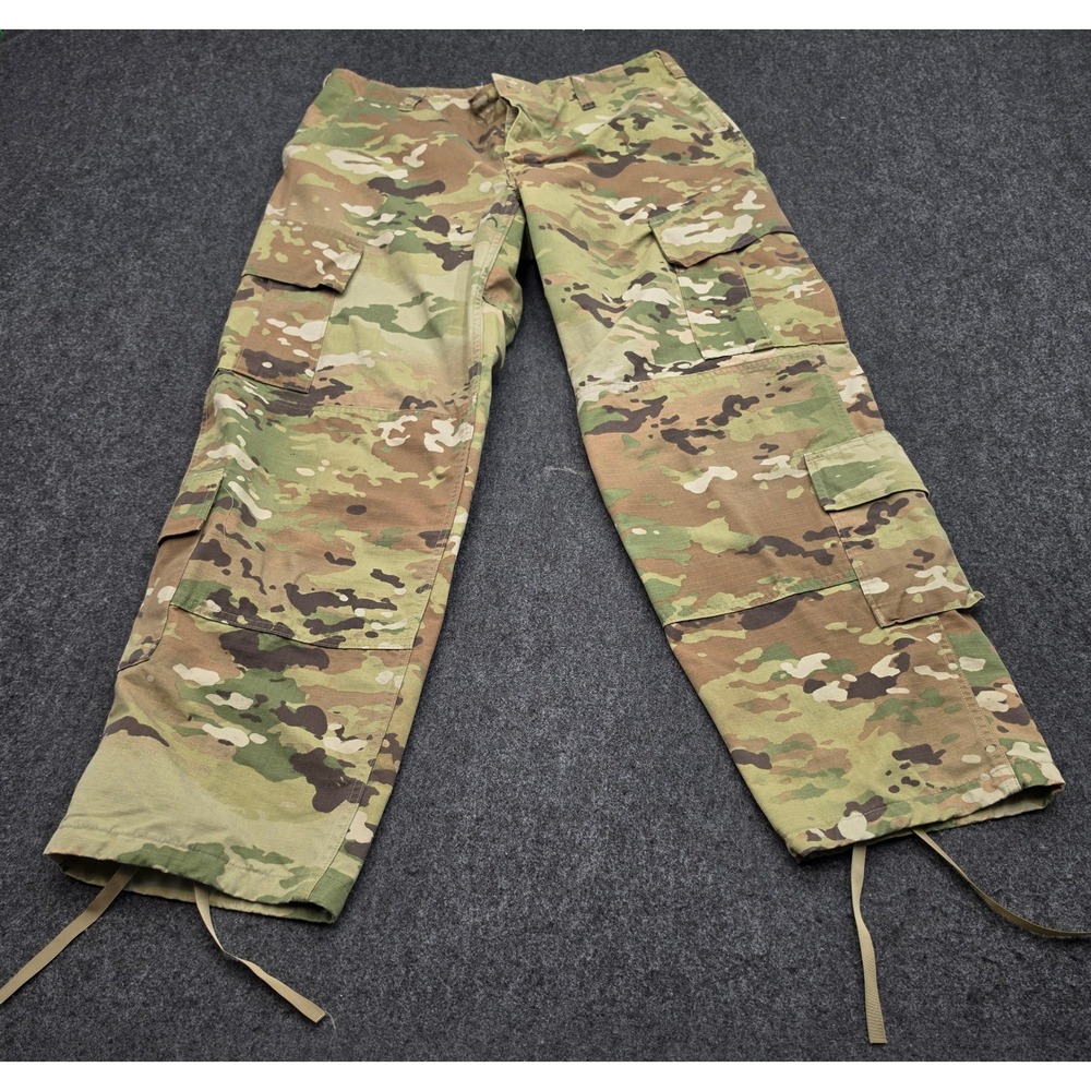 US Military Cargo Pants Men Medium Short Multicam OCP Ripstop Tactical Trousers